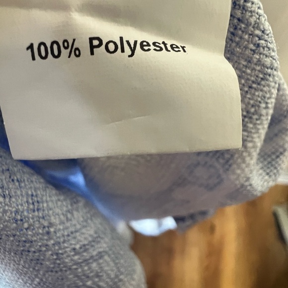 Ck Bradley Elegant Blue and White Patterned Maxi Halter Dress Size S - Picture 6 of 7